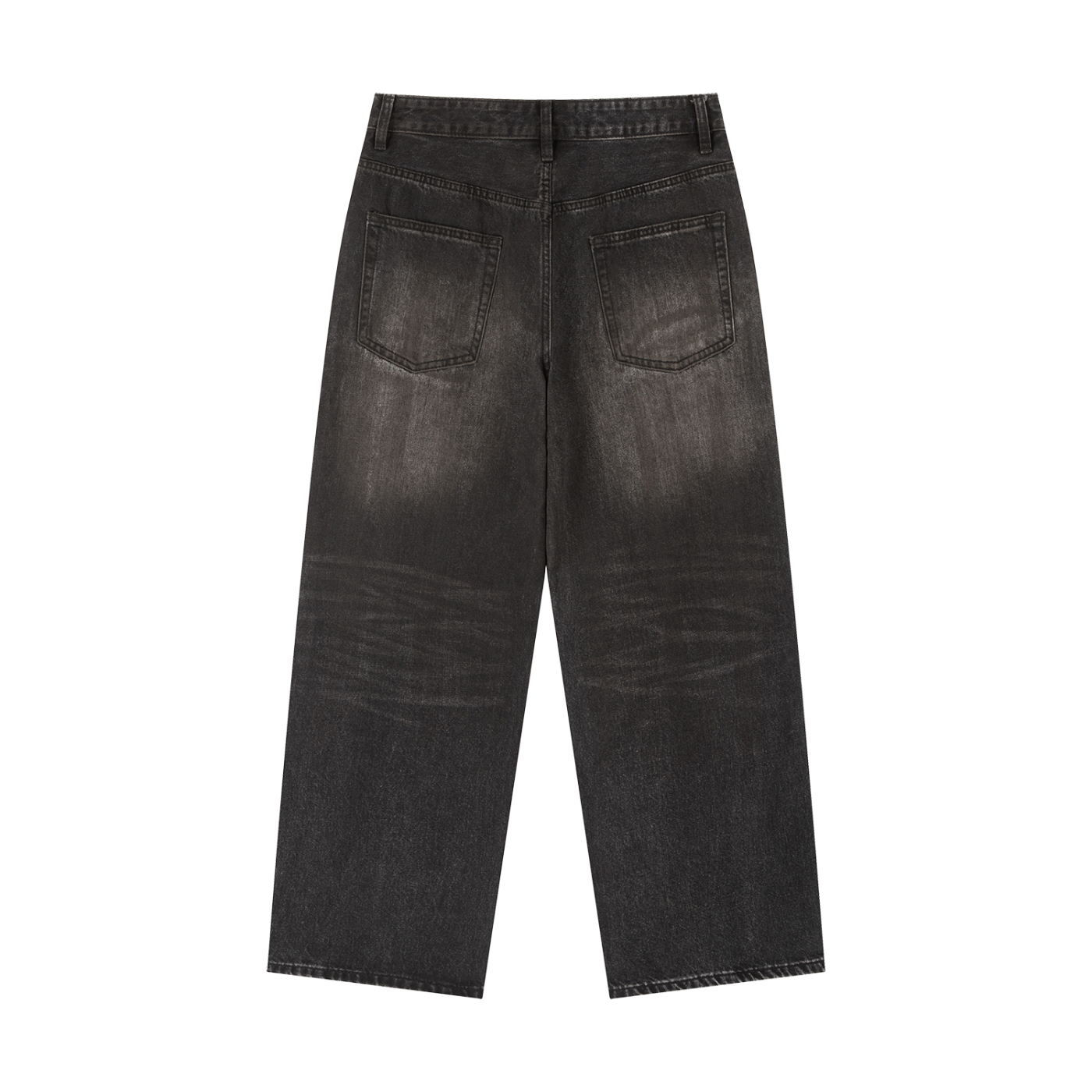 Secretplace -Vintage Wash Heavyweight Denim Jeans
